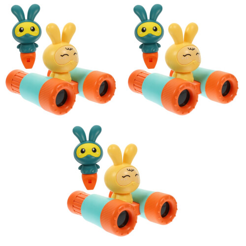 3Ensembles Jumelles Amusantes Orange Pour 2