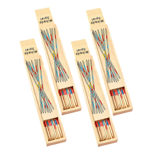 Jeu De Bâtons En Bois Multicolores Jouet Éducatif 2