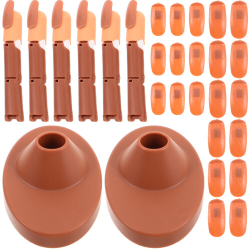4Ensembles Kit Pratique Ongles Doigts Articulés Pour 1
