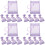 20Pièces Sachets Vides Violet Pour Maison Bureau 6