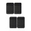 2Paires Support Bras Noir Pour Fauteuil Roulant Maison 8