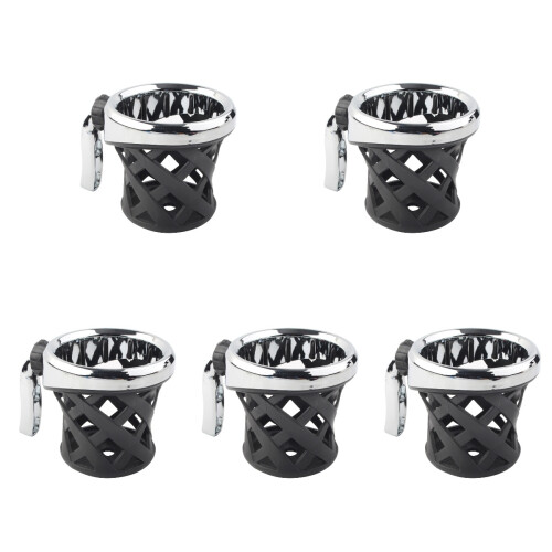 5Pièces Support Aluminium Et Durable Argenté 1