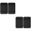 2Paires Support Bras Noir Pour Fauteuil Roulant Maison 7