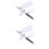 2Pièces Airbrush Argent Multiusage Pour Nail Art Art Décoratif 6