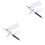 2Pièces Airbrush Argent Multiusage Pour Nail Art Art Décoratif 4