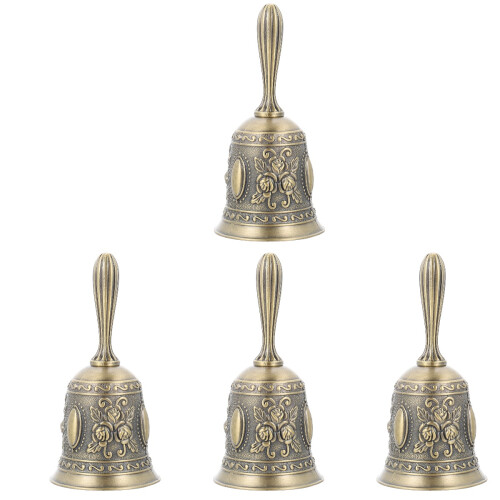 4Pièces Main Métal Rétro Multi Couleurs Pour Appel Et Jeu 1