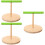 3Pièces Perchoir Bois Pour Stand Stable Usage Polyvalent 9