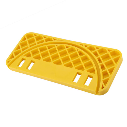 Durable ABS Beekeeping Scraper Tool for Hive Frames and Honey Buckets – Yellow Multiuse Cleaner 1