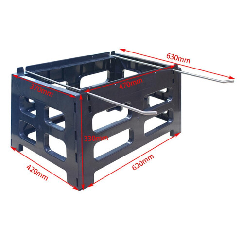 Bee Hive Stand 8 Frame Plastic Beehive Support with Metal Frame Stable Elevated Design for Beekeeping 2