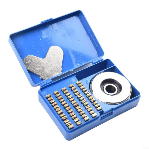 Embossing Wheel Kit 104 Characters for FR900 Sealing Machine, Durable Replaceable Iron Printing Wheel 2