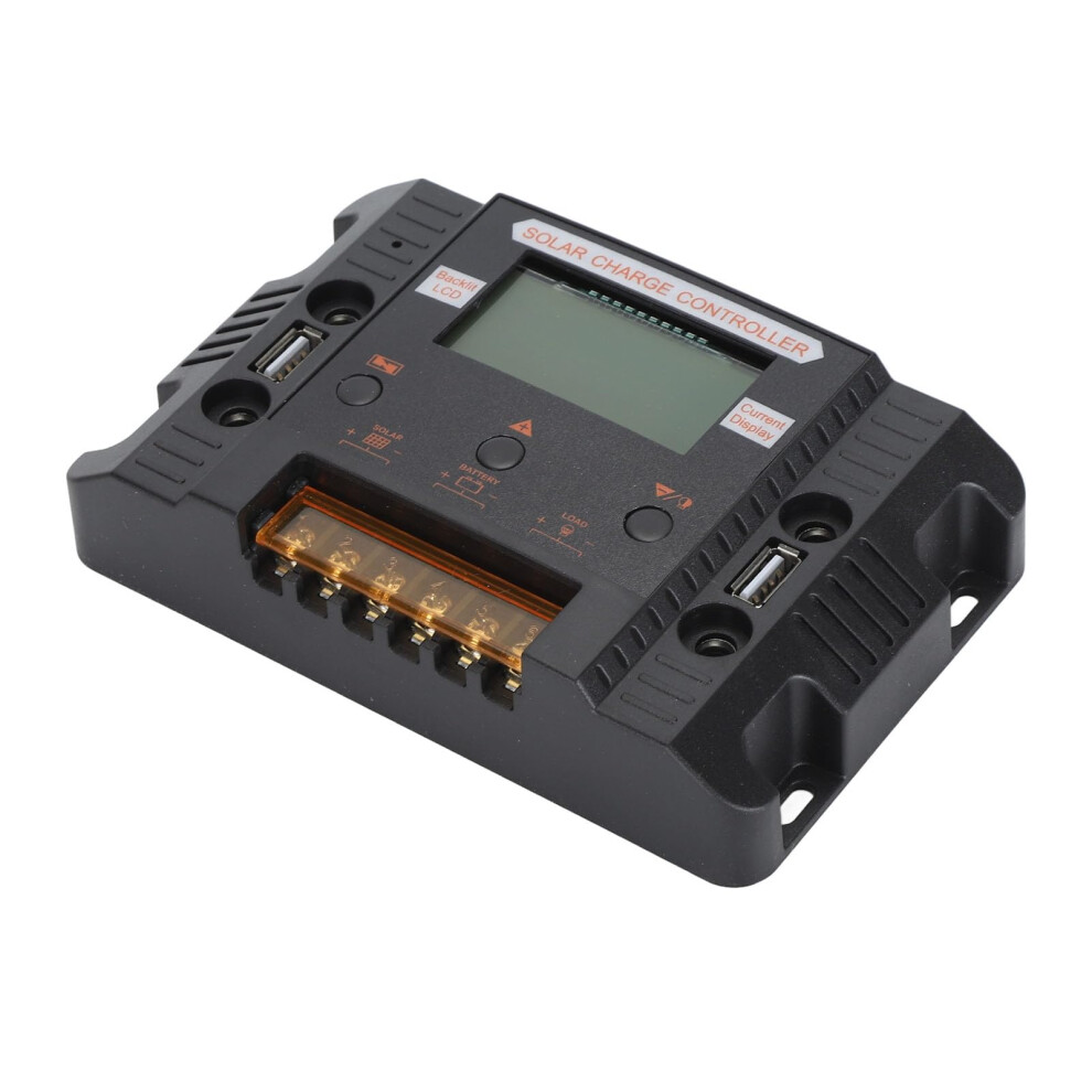 Mppt Solar Charge Controller 12V 24V 30A With Lcd, Smart Threestage Charging For Offgrid Battery Systems 9099447389794