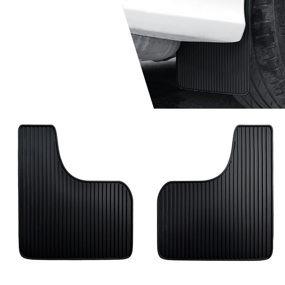 2 Pcs Universal Car Mud Flaps, Front And Rear Splash Resistant Scratchresistant Guards For Suvs Trucks 9070919810039