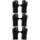 6Pièces Anti-Uv Demi-Doigts Polyester Noir Confortable 8