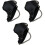 3Pièces Accessoires Cuir Rivetés Gothiques Pour Costume Et Danse 3
