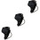3Pièces Accessoires Cuir Rivetés Gothiques Pour Costume Et Danse 5