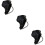 3Pièces Accessoires Cuir Rivetés Gothiques Pour Costume Et Danse 9