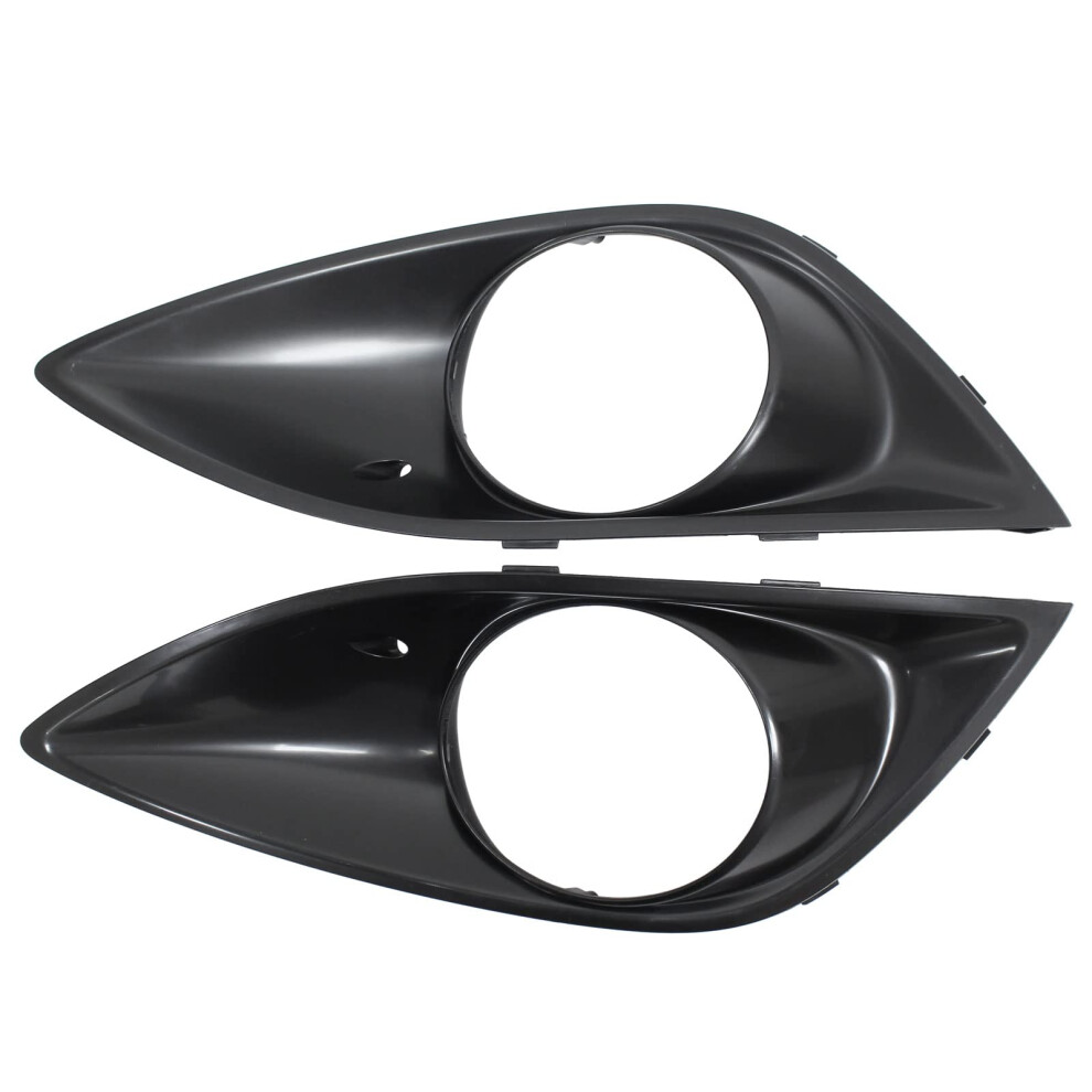 Front Fog Cover Bezel Set Driver And Passenger For Hyundai Veloster Turbo 20132017 865242V500 865232V500 Light 9070919810251