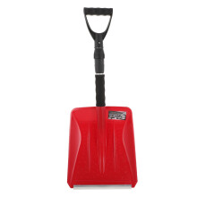 Retractable Aluminum Alloy Snow Shovel with Large Capacity Blade for Driveway Quick Snow Removal