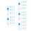 50Pcs Blue Pe Plastic Squeeze Bottles Soft Tip for Paint Dye Glue 4
