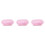 3Pièces Ruban Frange Plume Rose Pour Décoration Textile 4