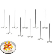 Pack of 10 Air Fryer Skewers Stainless Steel Sticks for BBQ Shrimp Steak Chicken