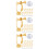 3Ensembles Bases D'oreilles Clip Dorées Pour DIY Confortables 3