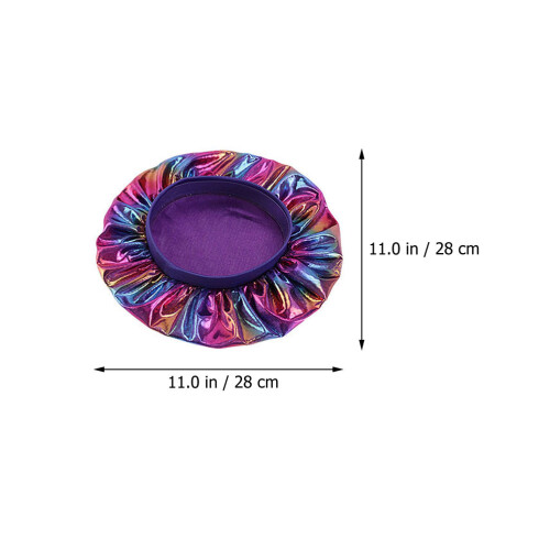 6Pièces Bonnet Douche Enfants Polyester Élastique Confort 2