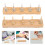 6Pièces Support Polyvalent Bois Plastique Pour Ongles DIY 10