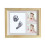 2Pièces Bébé Bois Kit Photo Empreintes Main Pied 1
