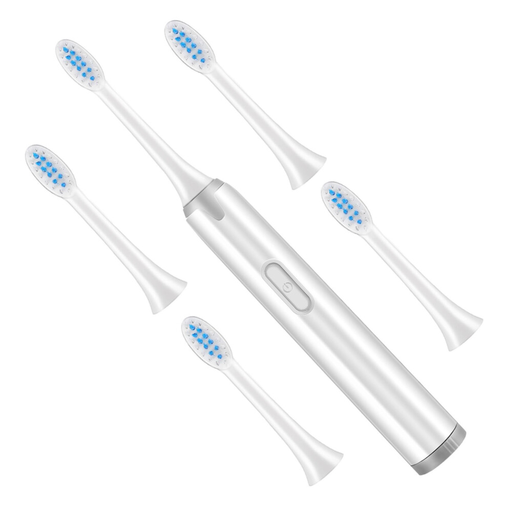 Electric Toothbrush Rechargeable Waterproof Soft Bristles for Gentle Cleaning Travel Friendly