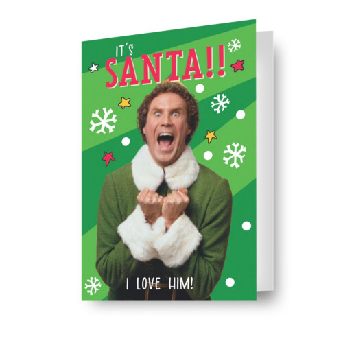 Elf Christmas Card 1