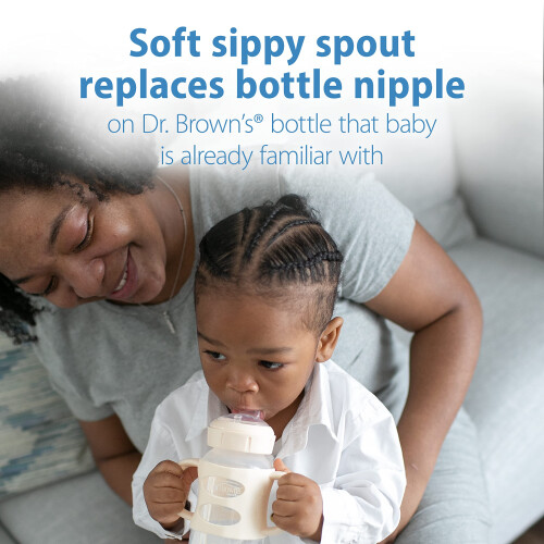 Dr. Brown's Milestones Wide-Neck Transitional Sipp 1