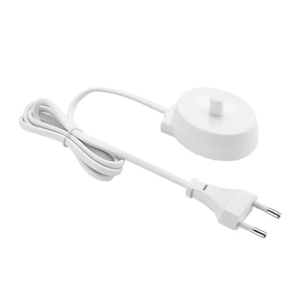 White Electric Toothbrush Charger For Oralb Braun D12 D20 3757, Waterproof Stable Charging Stand