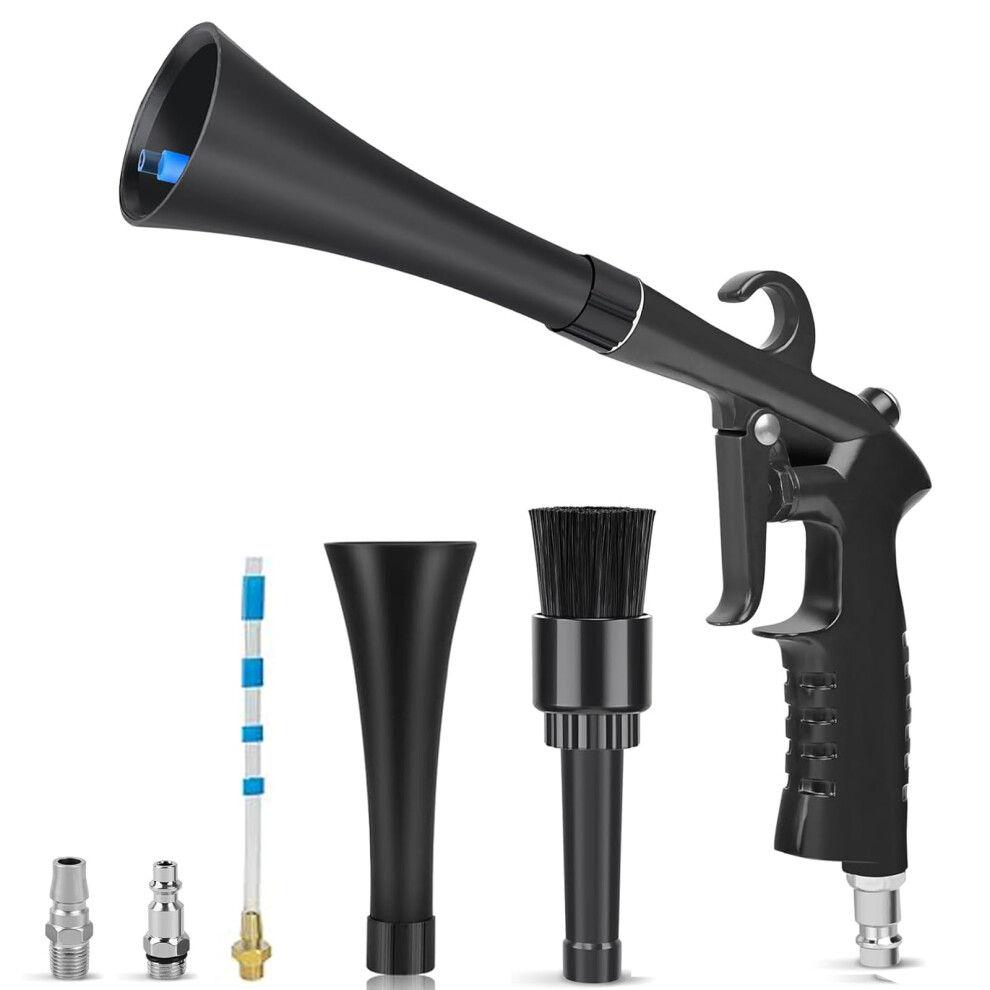 Pressure Car Cleaning Gun With 360 Swivel For Interior And Exterior Detailing, Fast Dust Removal 9070919811661