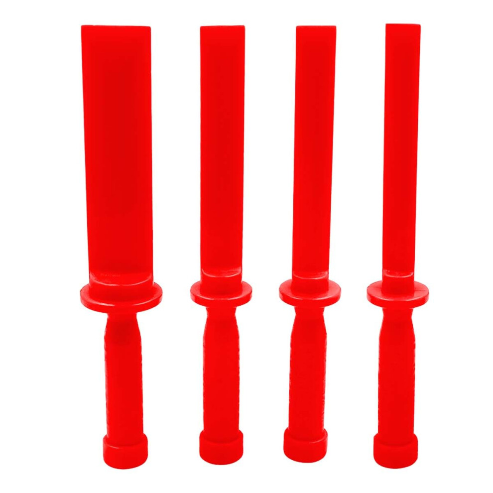 4Pcs Plastic Scraper Set Nonmarring Chisel Tools Chemical Resistant For Automotive And Household 9070919811708