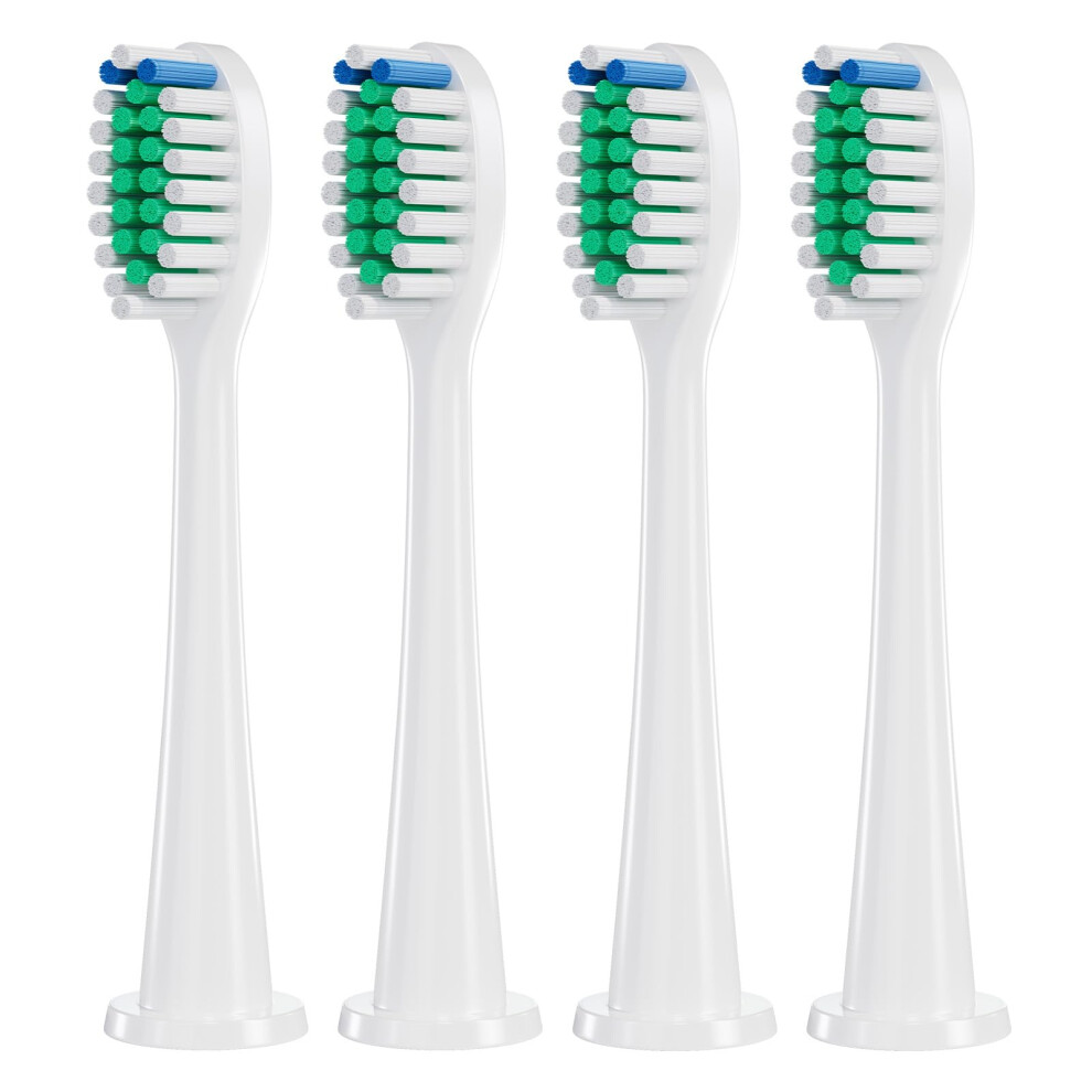 Replacement Heads C1 Compatible SnapOn Electric Toothbrush 4 Pack Deep Cleaning for Philips Sonicare