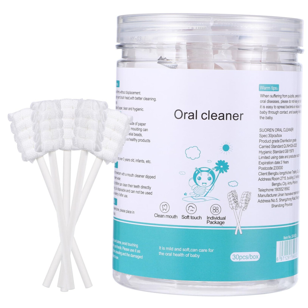 30Pcs Baby Tongue Cleaner and Infant Toothbrush Set for Newborns Gentle Oral Care Brushes
