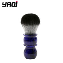 (As show, One size) Yaqi 24mm Timber Wolf Color Synthetic Hair Barber Shave Brush Wet Shaving Brush