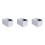 3Pièces Support Ciseaux Multi-Usages 6 Slots Rangement 9