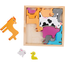 3 Ensembles De Jeux D'Appariement En Bois Pour Tout-Petits