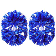 2Pièces Pompons Cheerleader Pe Multicolores Accessoires Reutilisables