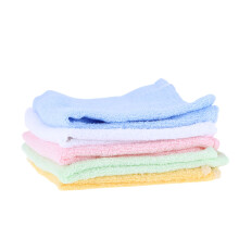 5Pièces Lingettes Bébé Bambou Ultra Douces Multicouleurs Absorbantes