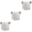 3Pièces Bonnets Adorables Coton Confortables Durable 5