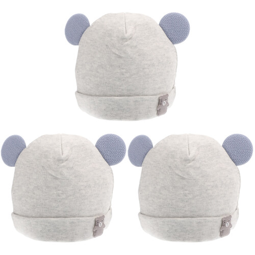 3Pièces Bonnets Adorables Coton Confortables Durable 1