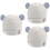 3Pièces Bonnets Adorables Coton Confortables Durable 6
