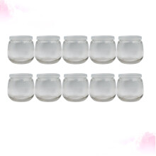 10Pièces Verrines En Verre Pour Lait Yaourt Desserts