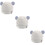 3Pièces Bonnets Adorables Coton Confortables Durable 9