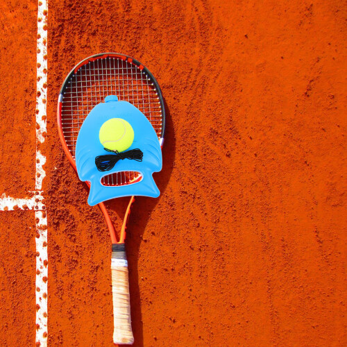 1Ensemble Kit D'entraînement Tennis Ciel Pour 2