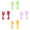 4Ensemble Ensemble Spork Bébé Ergonomique Durable Assorti Pour Enfants 1