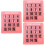 3Pièces Puzzle Rose Jeu Intellectuel Pour Enfants 6